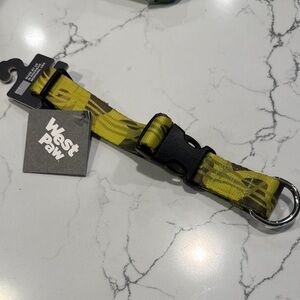 West Paw Green Camouflage Dog Collar